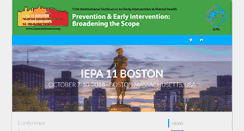 Desktop Screenshot of iepaconference.org